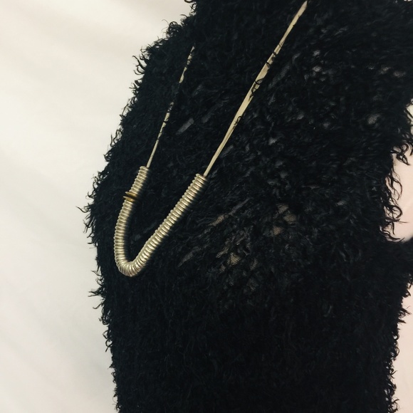 Barneys New York Necklace NWT Vintage Silver/Brass - Picture 4 of 8